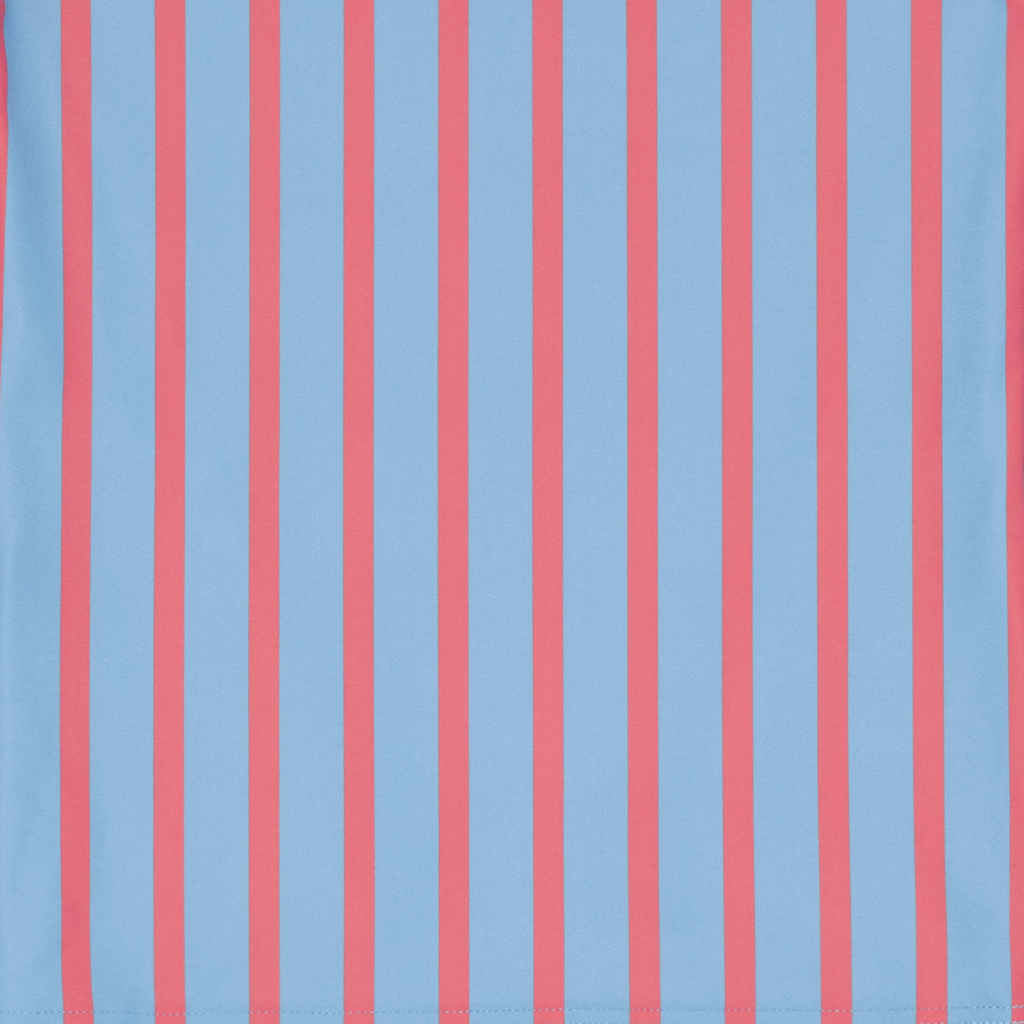 Girls Maritime Stripe Ruffle Collar One Piece