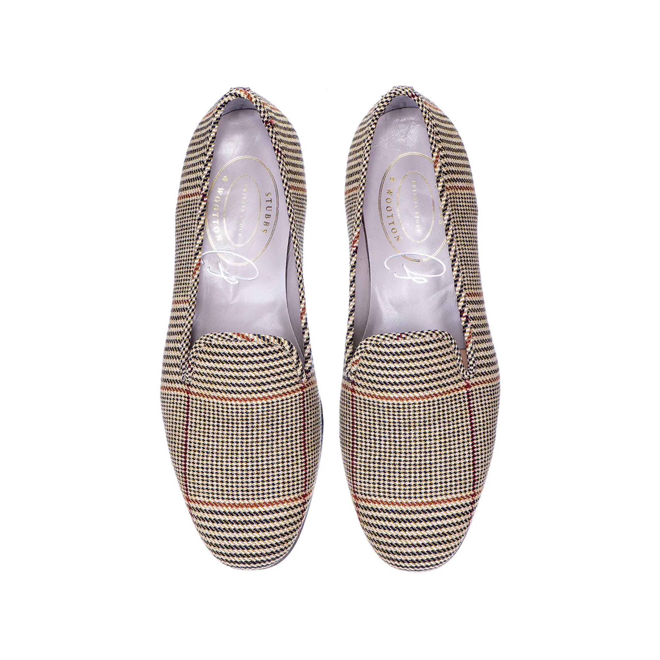 Men's Russell Tweed Slipper in Plaid
