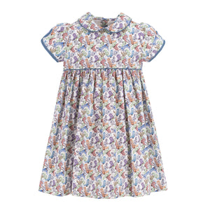 Sarita Girl Dress in Boots Print