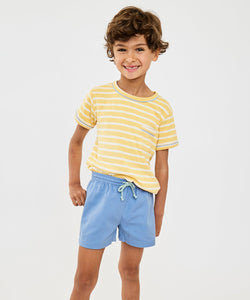 Bingo Short in Dusty Blue