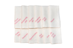 Party Archetype Dinner Napkins, Set of 12