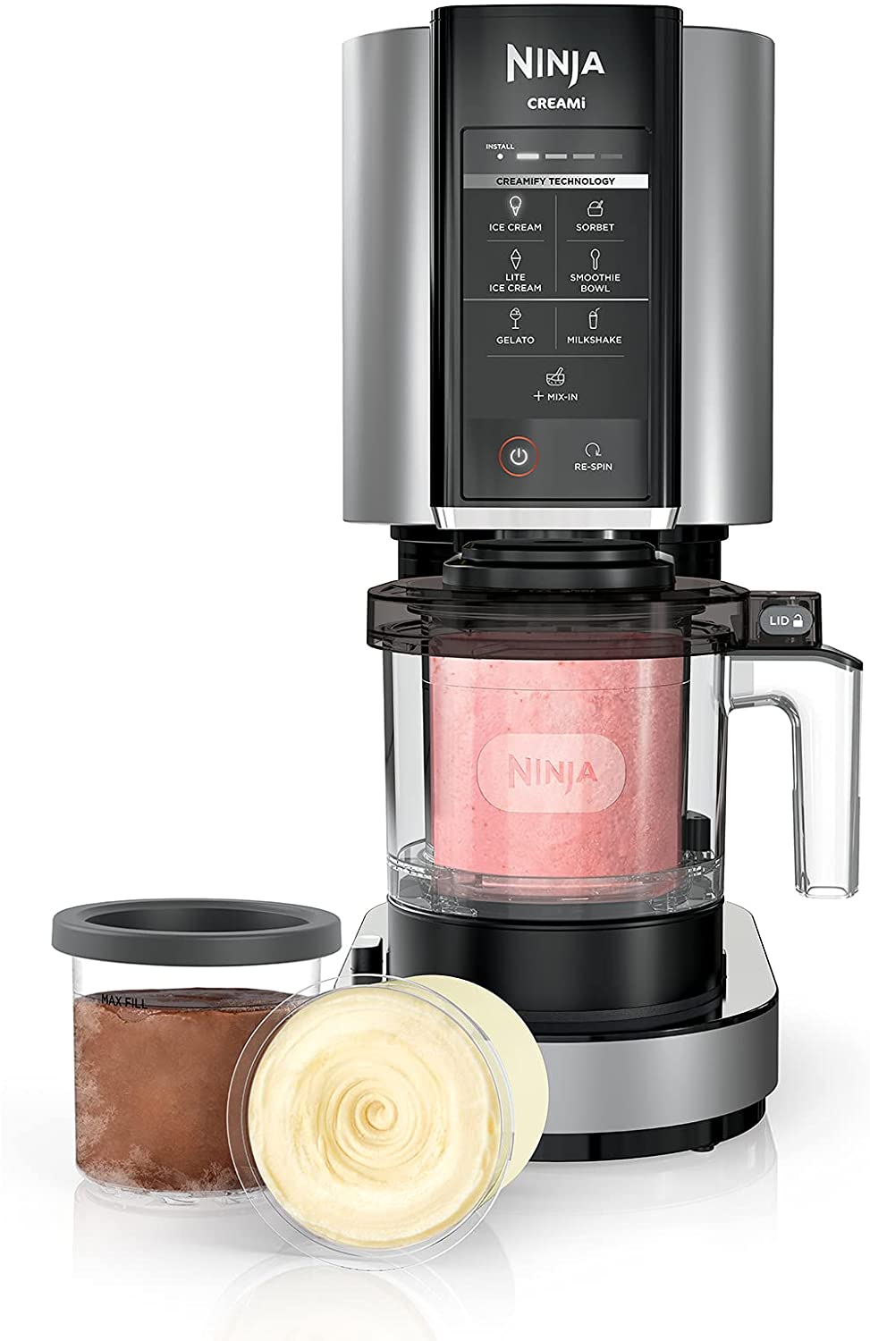 CREAMi 7-in-1 Ice Cream Maker in Cloud Silver