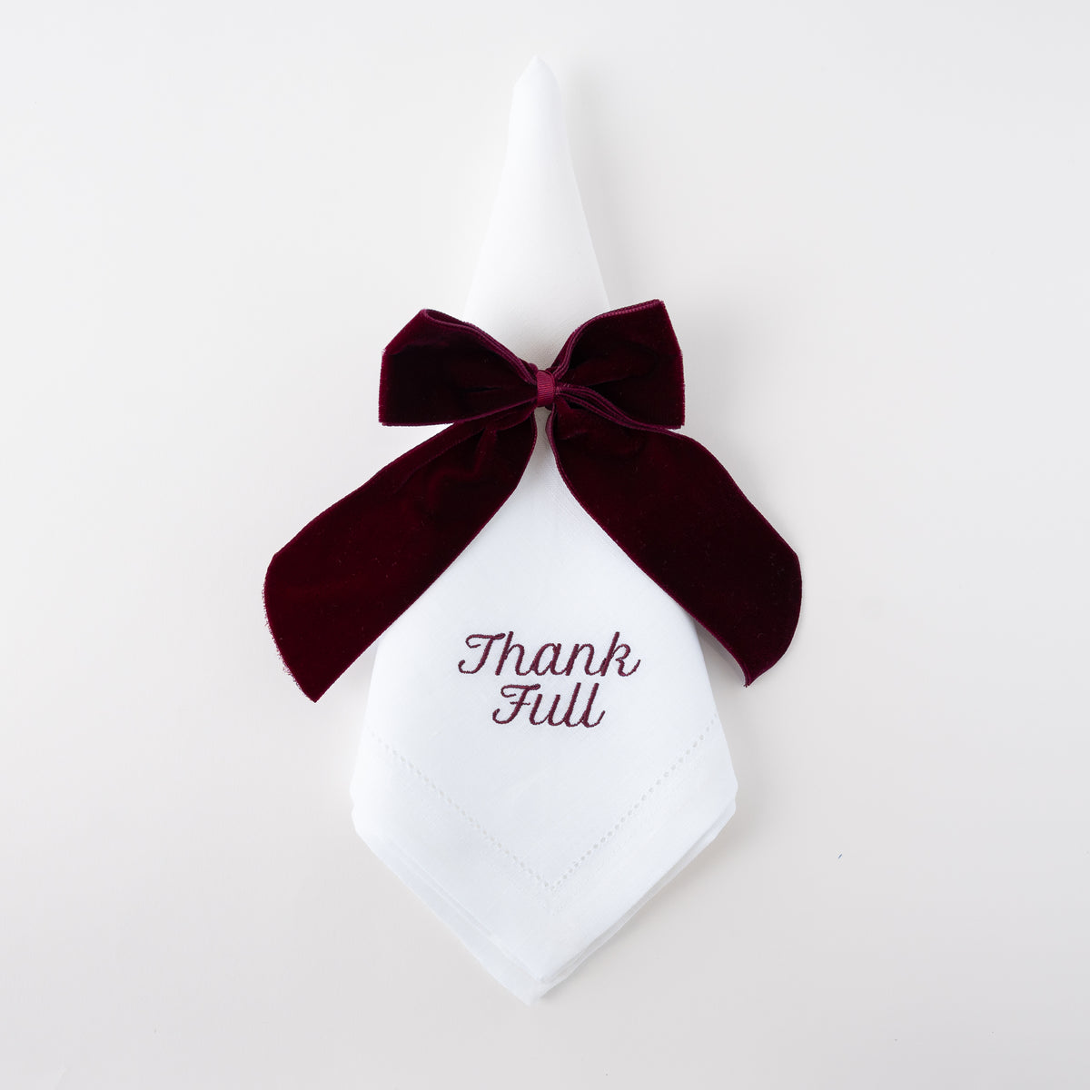 Thank Full Dinner Napkins, Set of 12