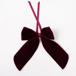 Velvet Napkin Bow