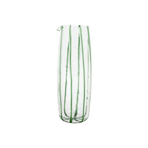 Nuovo Stripe Green Pitcher