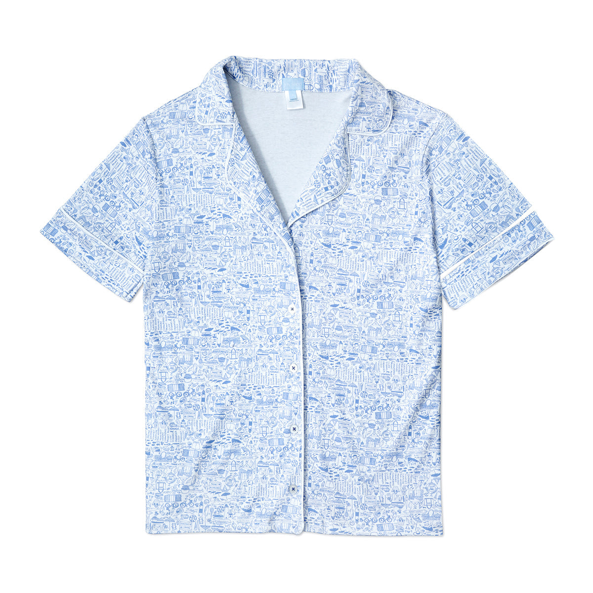 Joy Street Women's Nantucket Button Front Pajamas