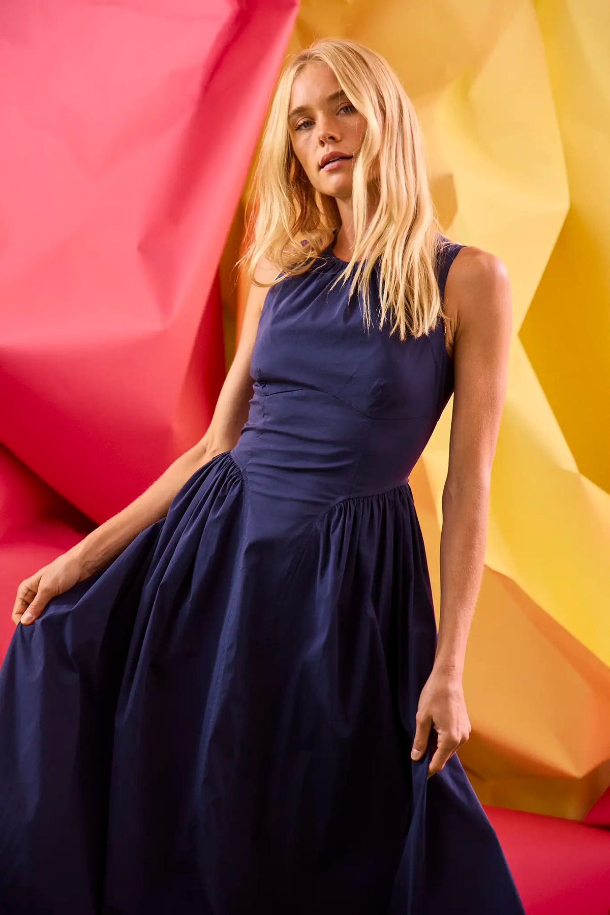 Nantucket Dress in Navy