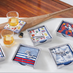 Lobster Rope Napkin Box Set