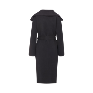 Nicola Cashmere Coat in Black