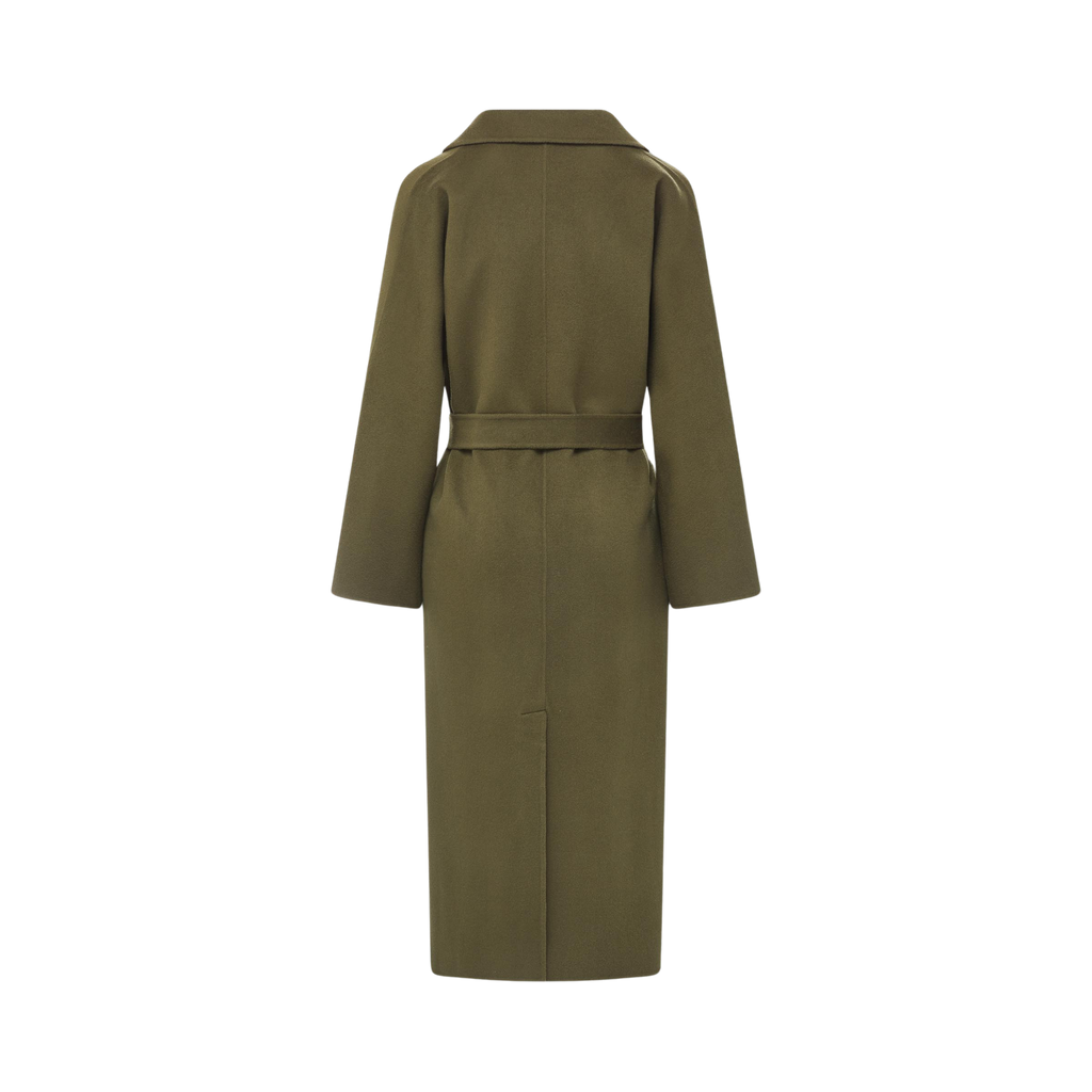 Nicola Cashmere Coat in Green