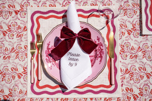 Custom Dinner Napkin, Set of 12