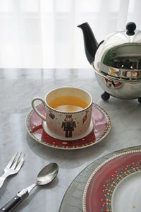 Prouna Nutcracker Lifestyle Photo Tea Cup & Saucer Cut