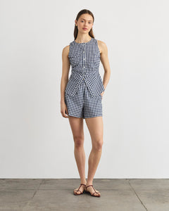 Fallon Short in Maritime Blue Multi