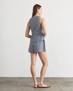 Fallon Short in Maritime Blue Multi