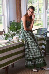 St. Tropez Tablecloth in Vert