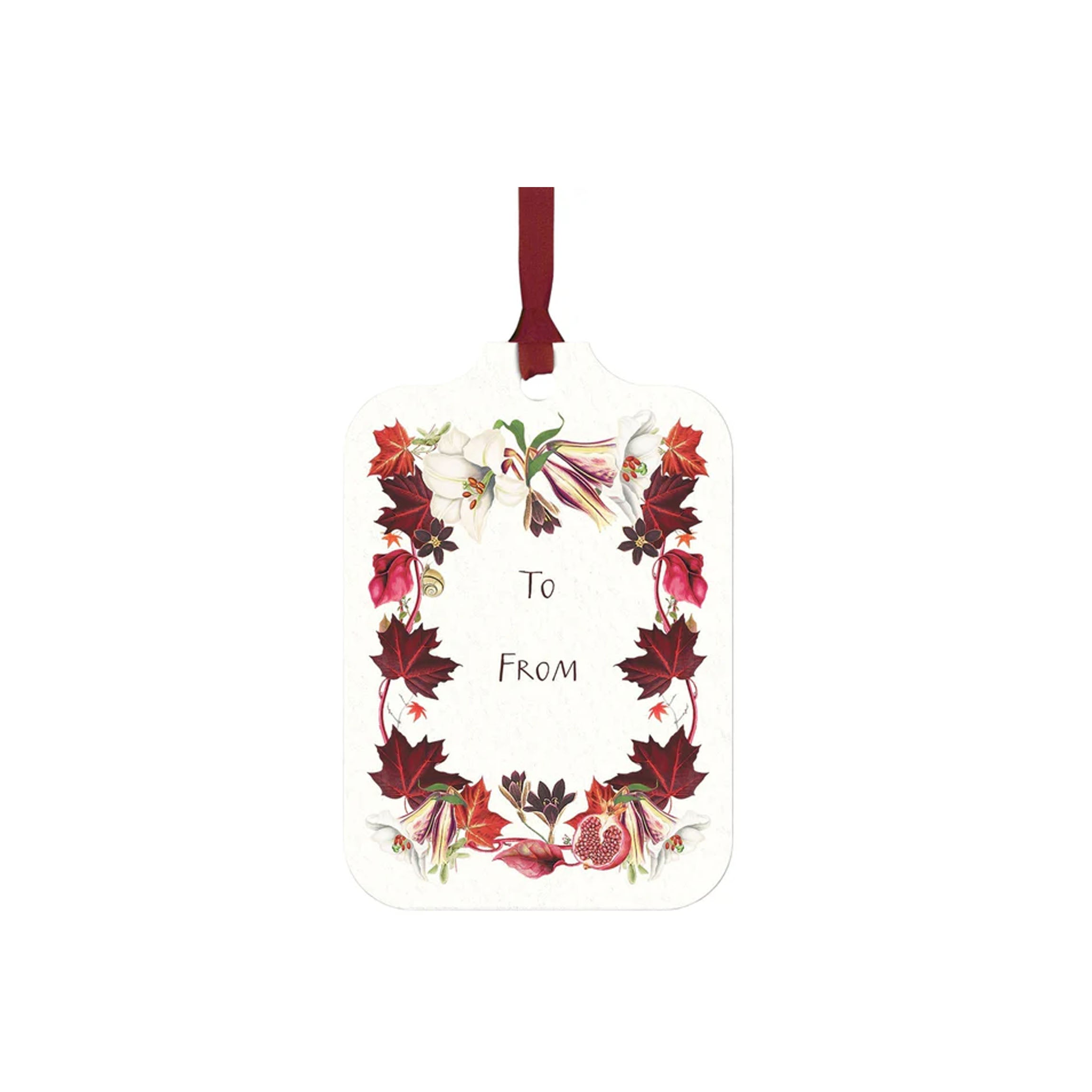 Scarlet Maple Gift Tags