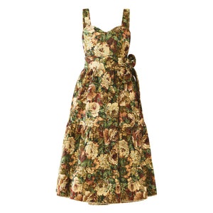 Tracy Set in Flora Floral Jacquard