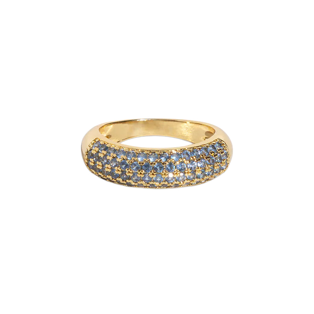 Veyra Ring in Smoked Sapphire