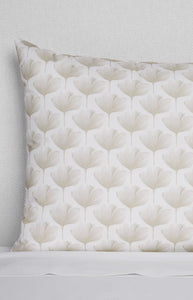 Edna Sham in White & Beige