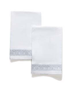 Matouk Schumacher Ophelia Guest Towels, Set of 2