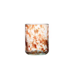 Late Afternoon Brown Oro Glass Tumbler