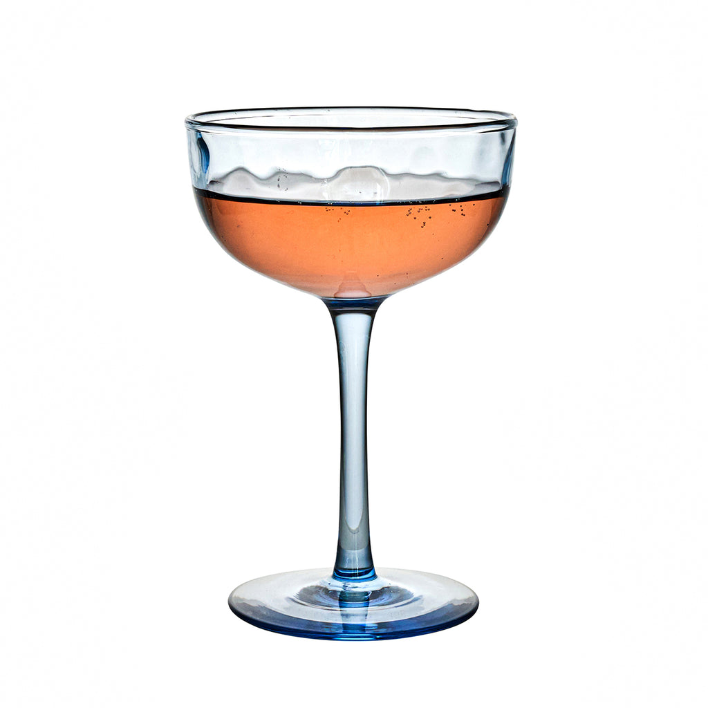 Puro Cocktail Coupe in Chambray, Set of 2