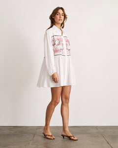 Pippa Dress in Optic White