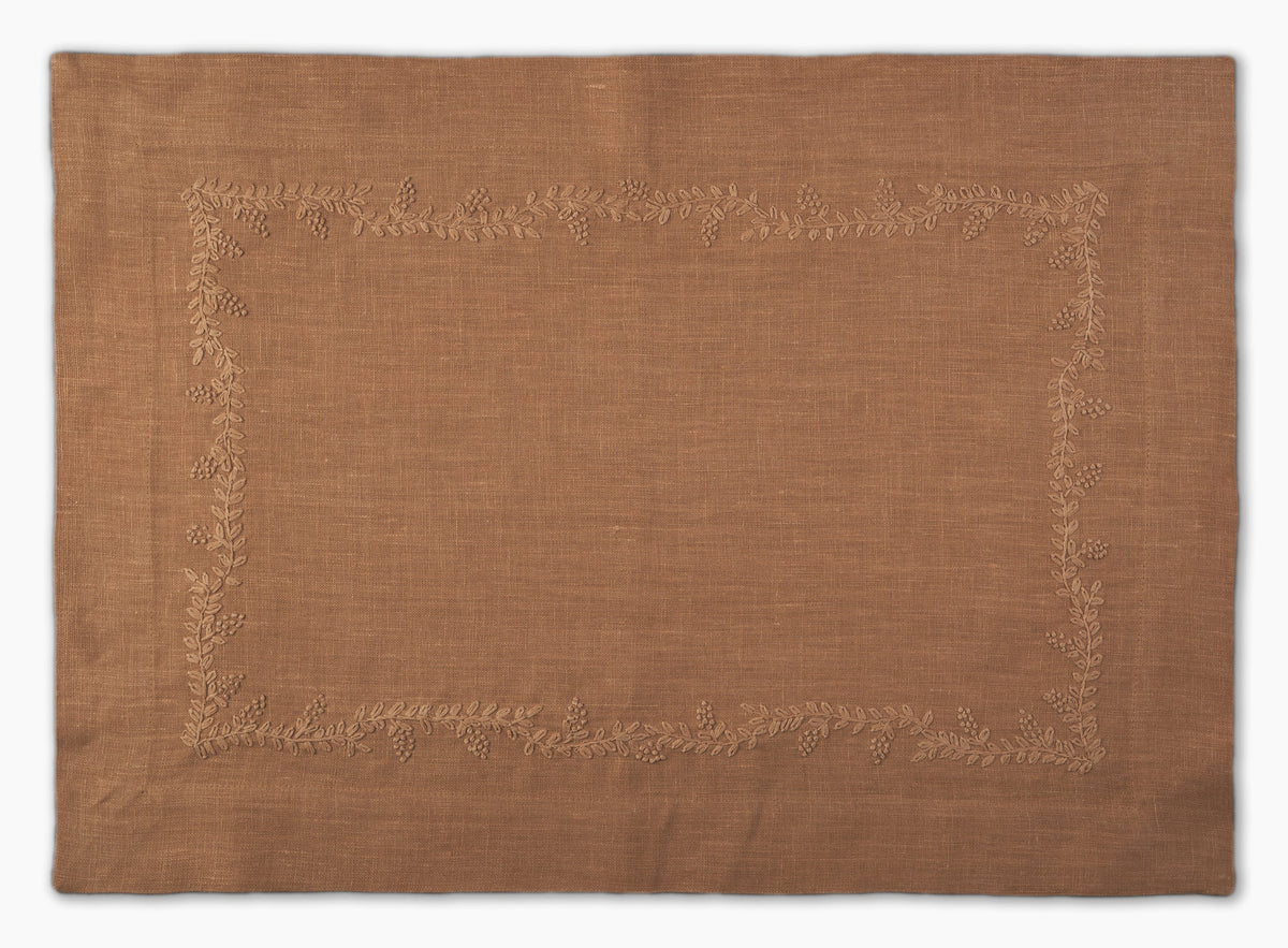 Prism Vine Linen Placemat in 13 Colors