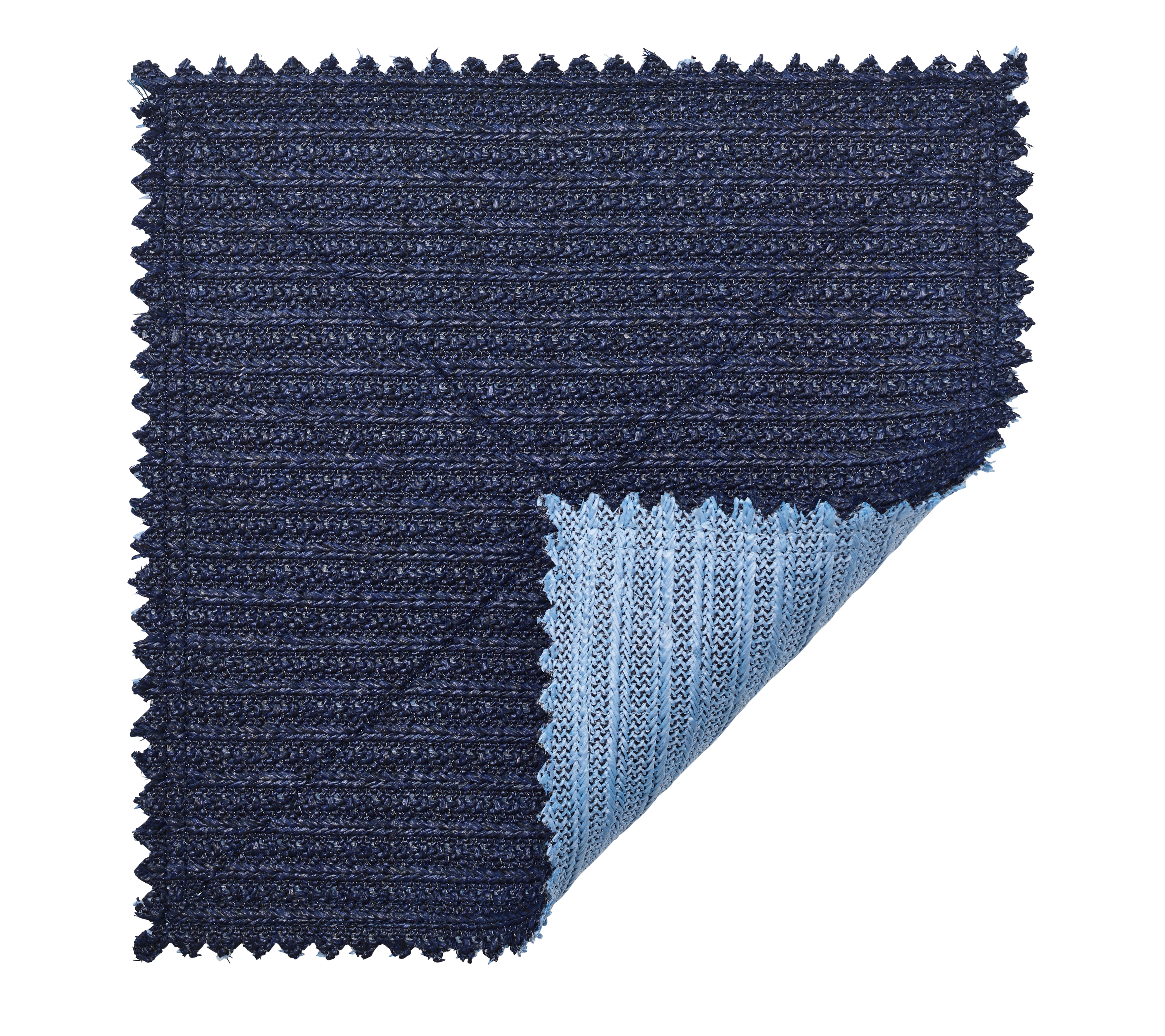 Vista Placemat in Navy & Periwinkle, Set of 4