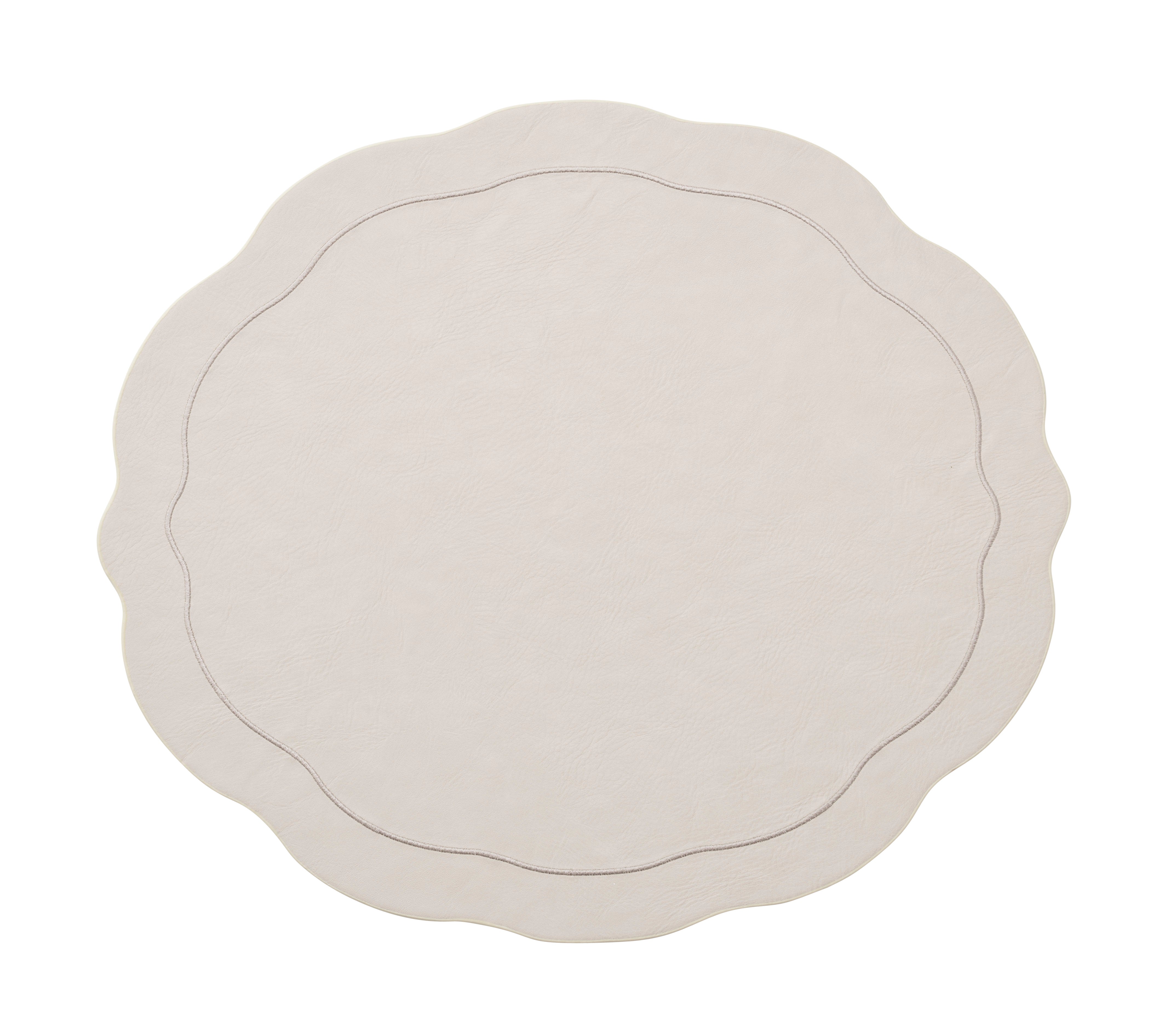 Tailored Placemats in Ivory, Set of 4