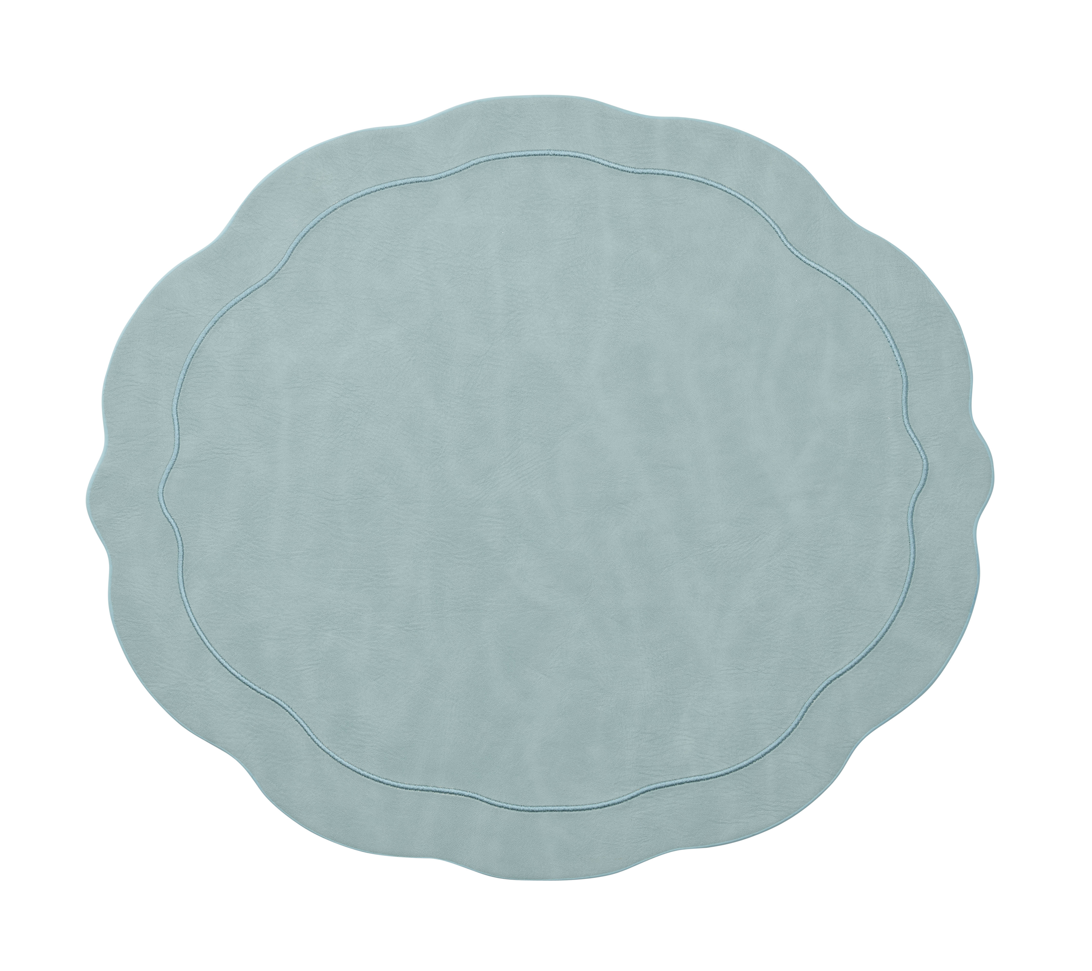 Tailored Placemats in Seafoam, Set of 4