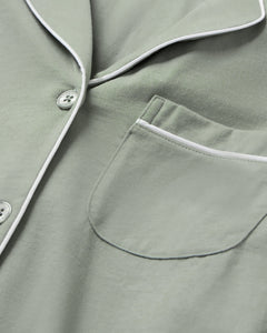 Men’s Pima Pajama Set in Sage