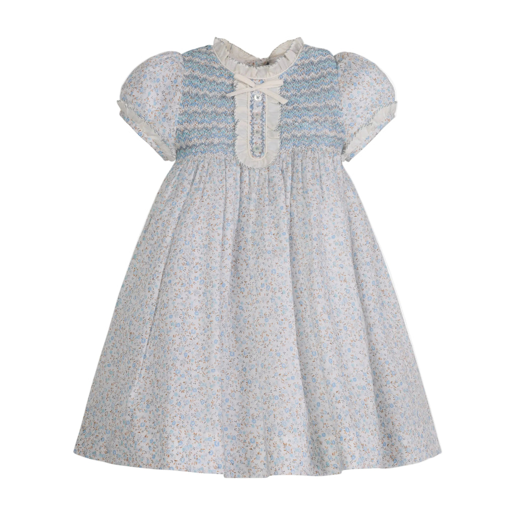 Clotilde Dress in Blue