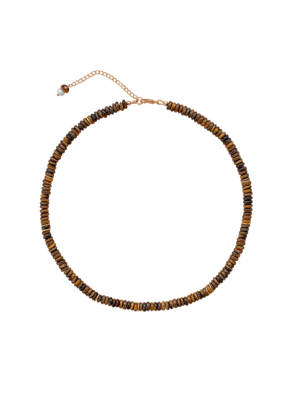 Polly Necklace in Brown