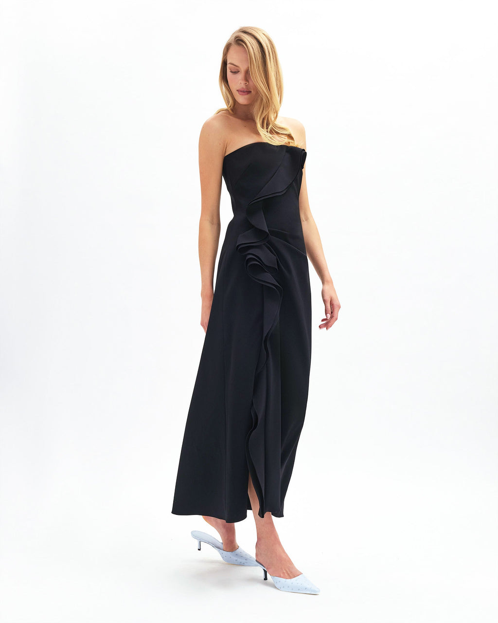 Poppy Dress in Noir