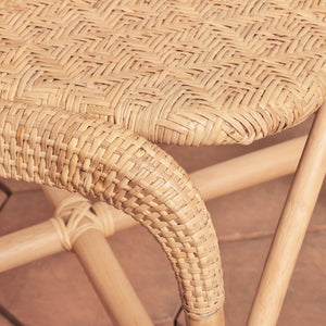 detail of side chair corner