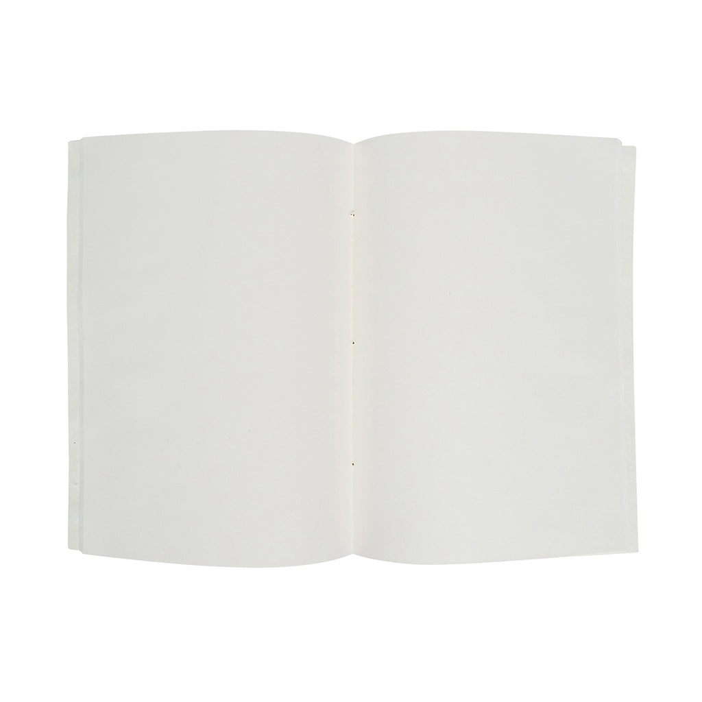 Villa Seville Embroidered 7" x 10" Paper Journal in Chambray