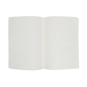 Villa Seville Embroidered 7" x 10" Paper Journal in Chambray