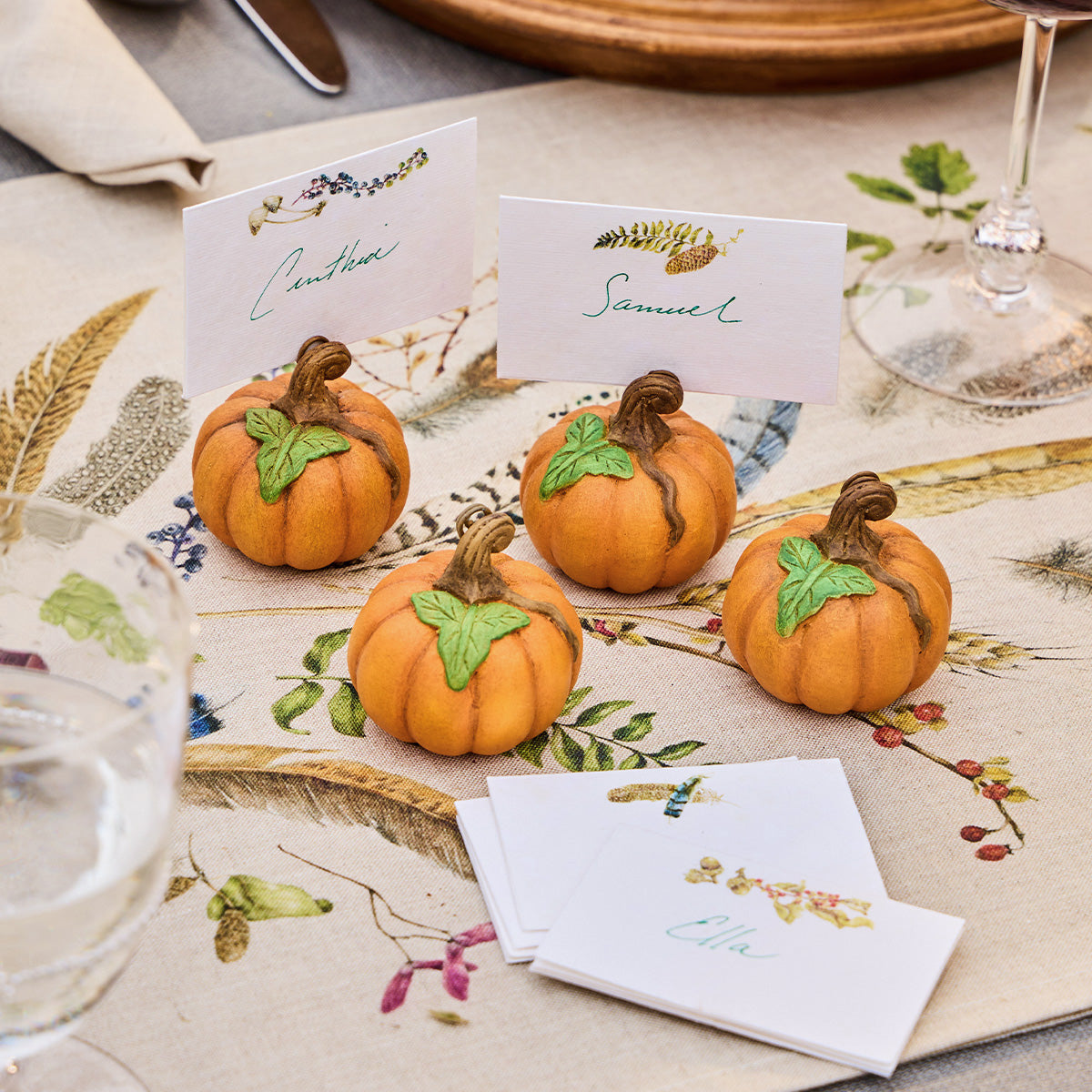 Forest Walk Place Card Assorted in Multi, Set of 12