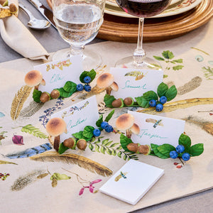 Forest Walk Place Card Assorted in Multi, Set of 12