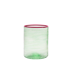 Fizzy Glasses in Green, Set of 6