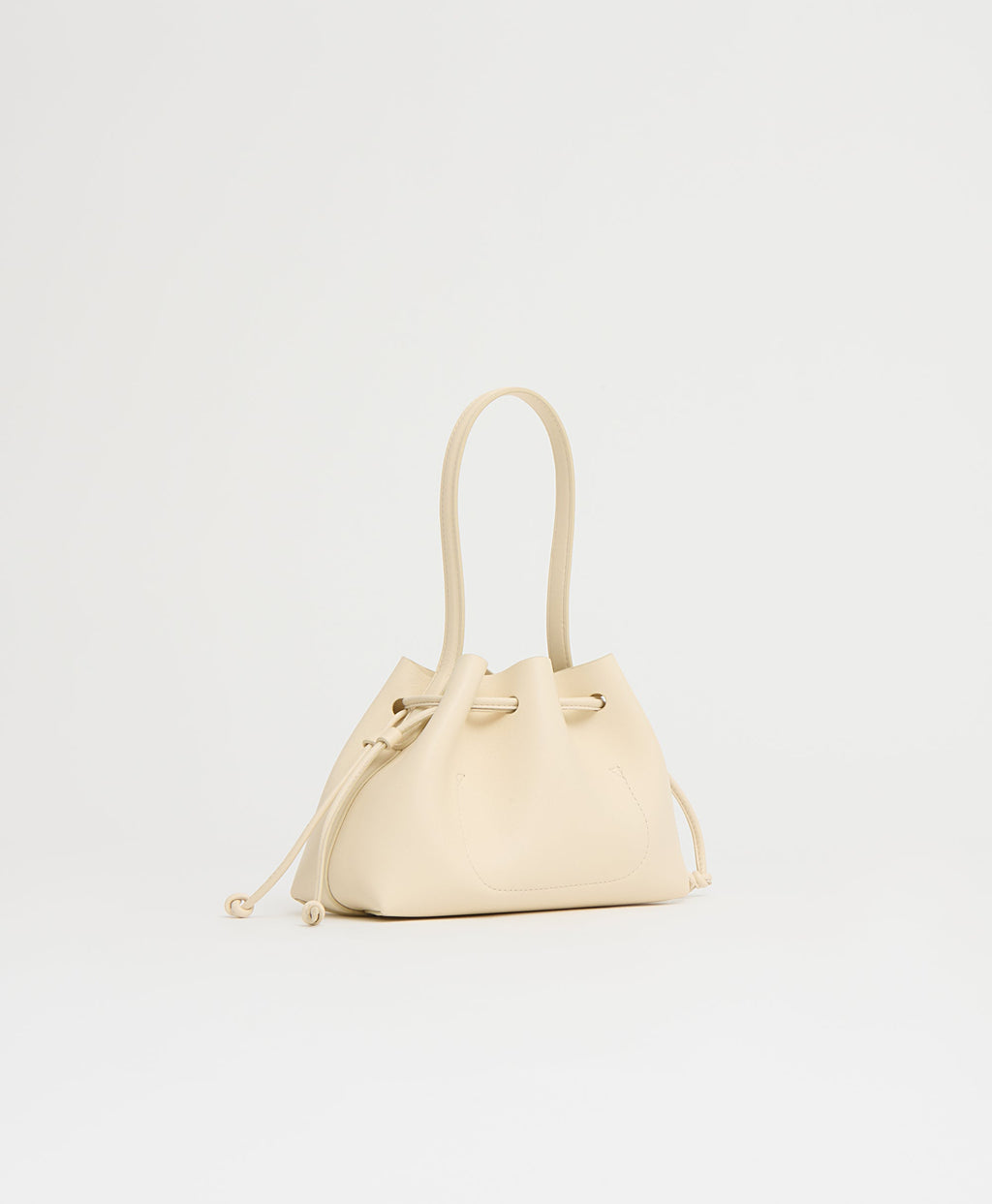 Drawstring Pouchette in Jasmine