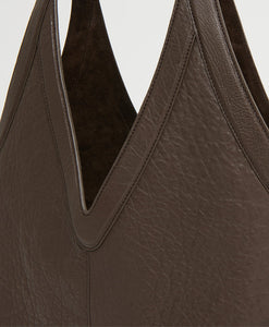 Soft Medium Tote in Ebony