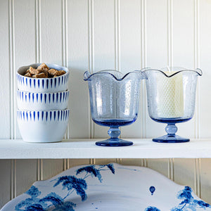 Provence 5.5" Hurricane in Chambray