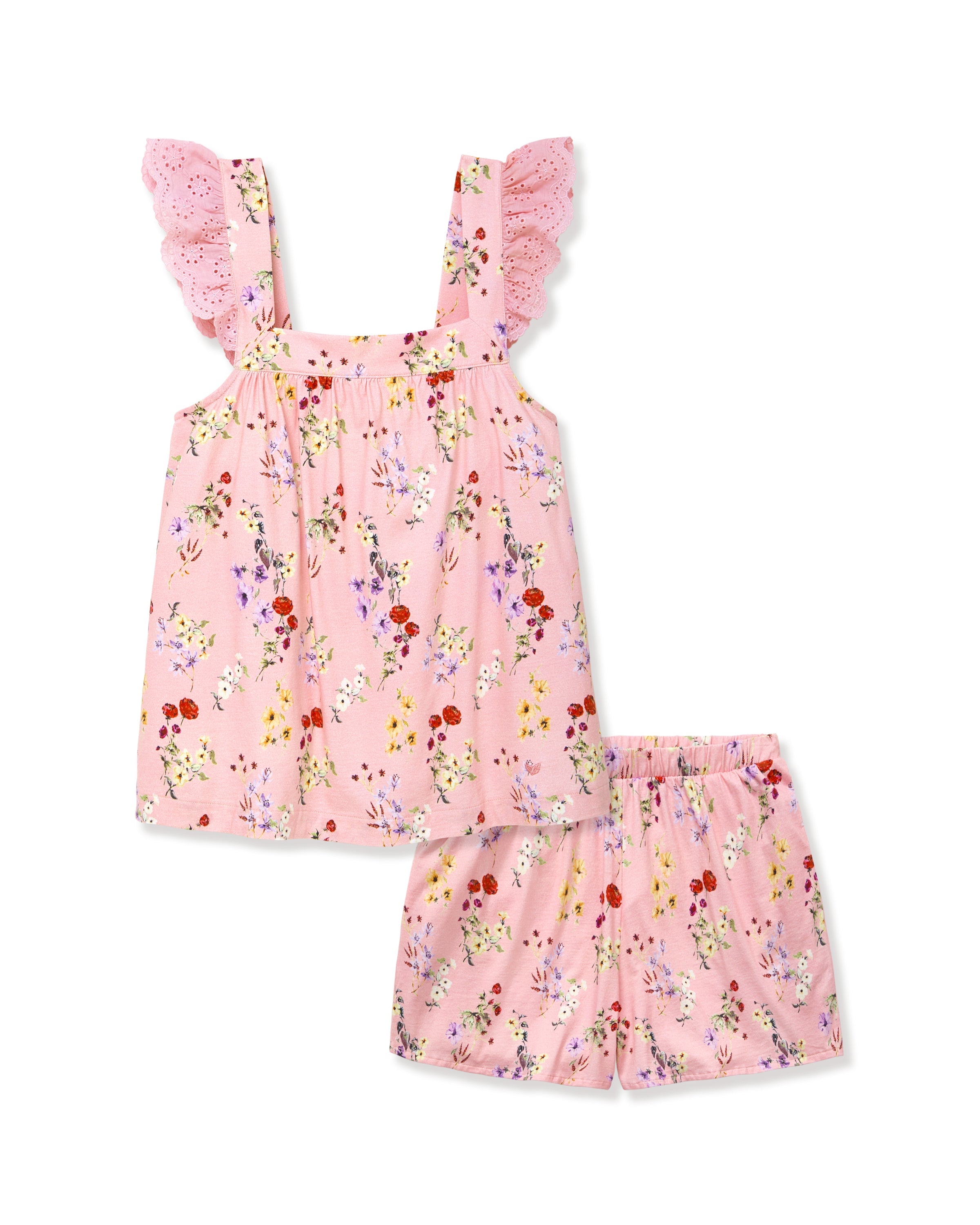 Women’s Pima Clara Short Set in Blush Brilliant Botanical