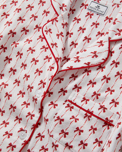 Women’s Pima Short Set in Blissful Bows