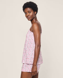 Women’s Pima Sylvie Short Set in Fleurs de Rose