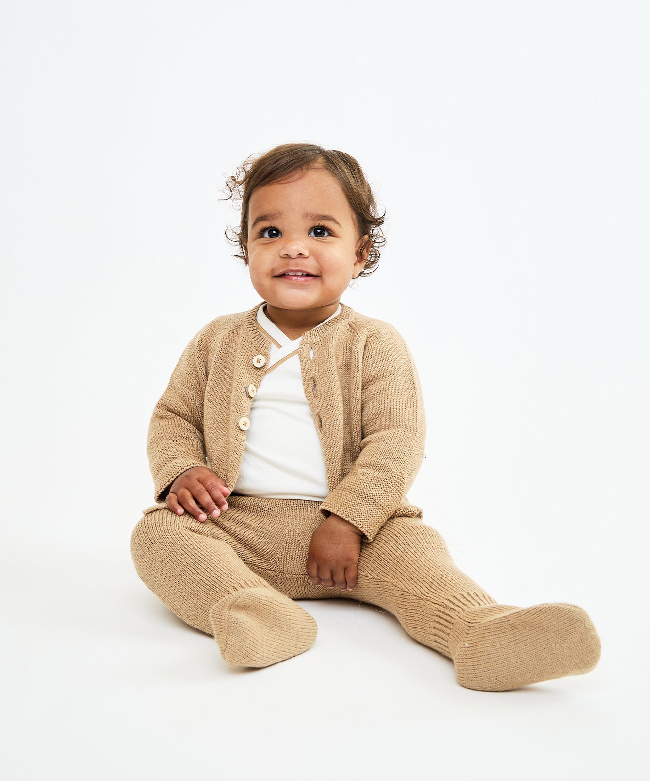 Paige Cardigan in Camel