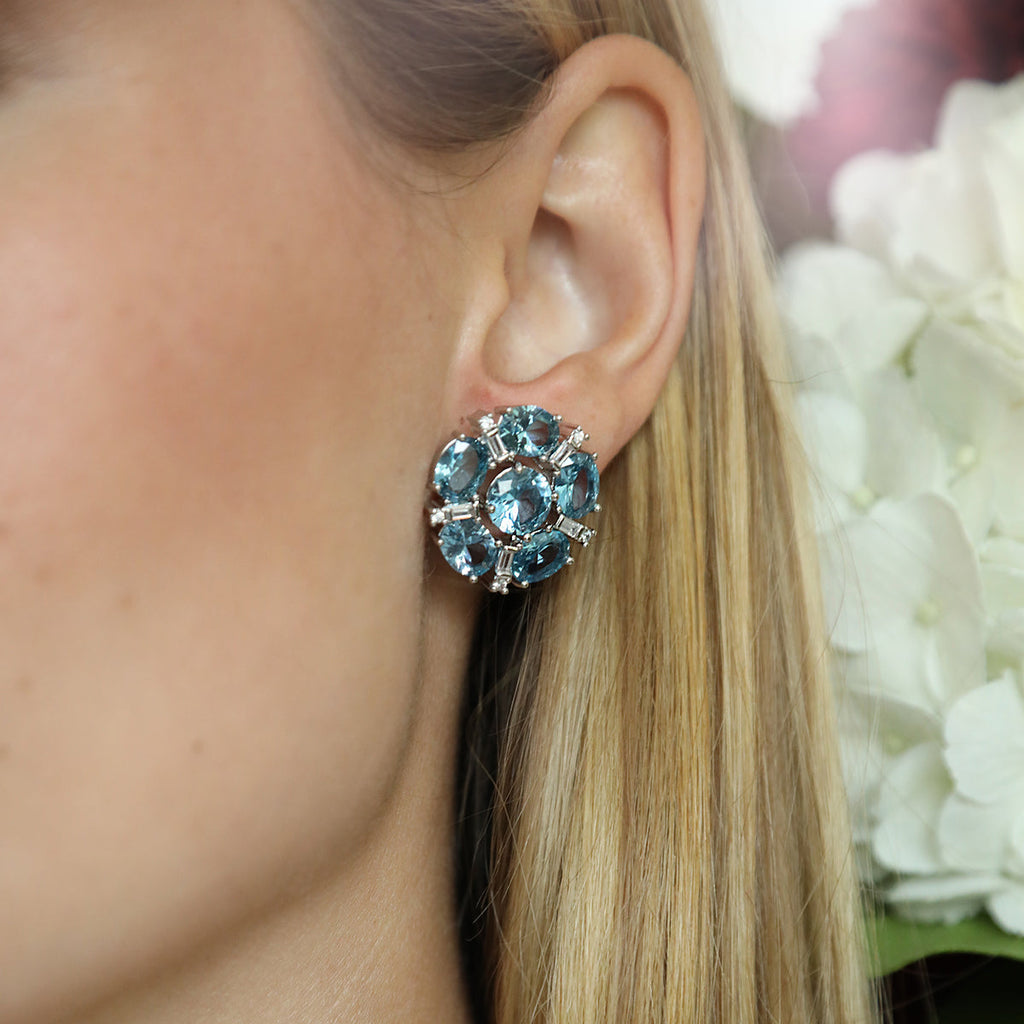 Paley Stud in Blue