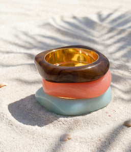Paloma Bangle Bracelet in Tortoise